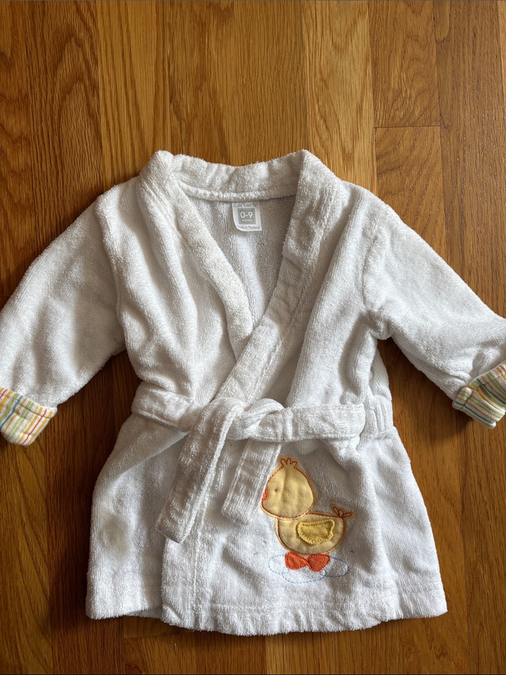 0-9M Carter’s Duck Bath Robe